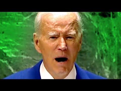 Confused, Angry, Mumbling Biden at UN 