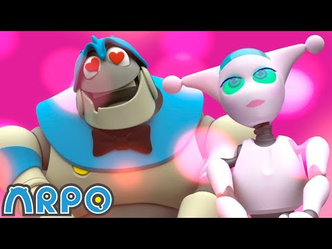 Arpo Falls in LOVE | ARPO the Robot | Funny Valentines Day Cartoons For Kids | Compilation