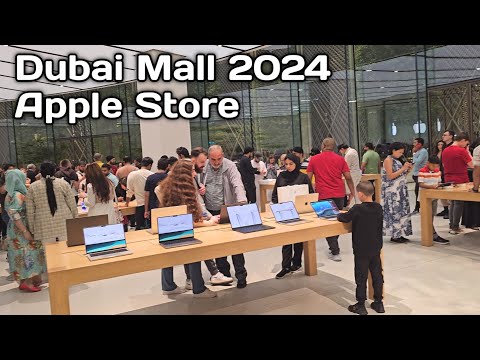 Biggest Apple Store in Dubai 2024 | Apple Products Review 2024 | iPhone 15 Prices [4K]