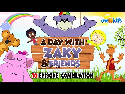 A DAY WITH ZAKY AND FRIENDS | 10 EPISODE COMPILATION