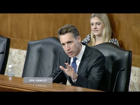 Hawley Schools Biden Interior Department On U.S. Reliance On China, Admin's Radical Climate Policy