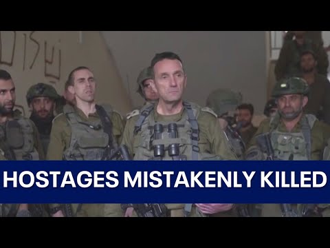 Israel Hamas war: Hostages mistakenly killed waving white flag