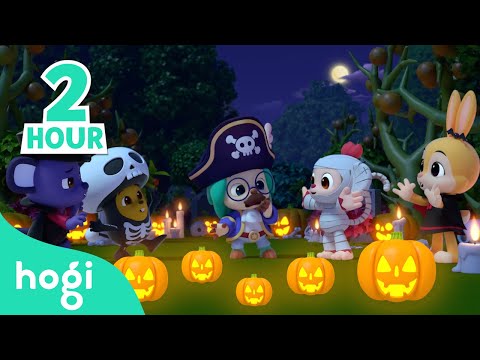 [TV] Halloween Special 🎃 Five Little Monsters + More Best Halloween Rhymes and Colors｜Hogi Halloween