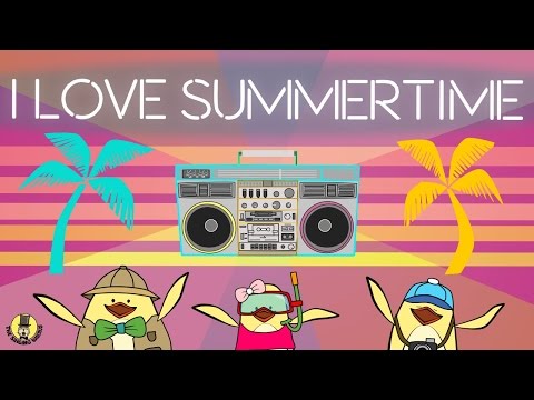 Summer Songs for Kids | I Love Summertime | The Singing Walrus