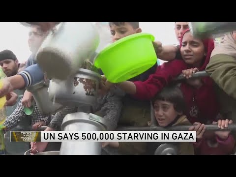 UN says more than 1 in 4 people in Gaza are starving because of war