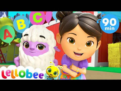 The ABC Dance! + More Nursery Rhymes &amp; Kids Songs - Lellobee by CoComelon