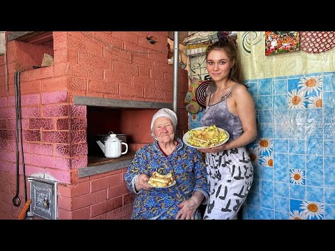 Seeing off the Russian winter - Recipe for pancakes with grandma