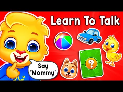 Baby Learning First Words | Learn to Talk For Babies | Toddler Videos &amp; Songs With Lucas &amp; Friends