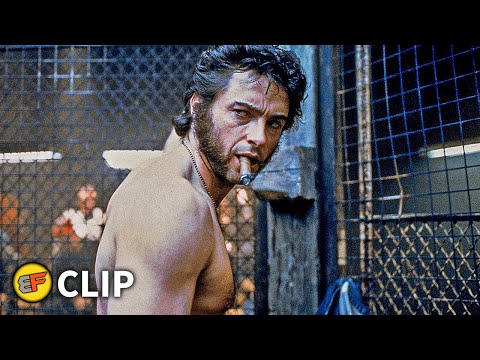 Wolverine's First Appearance - Cage Fight Scene | X-Men (2000) Movie Clip HD 4K