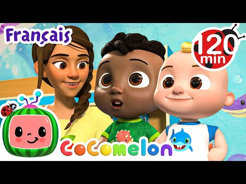 Dire bonjour  | CoComelon en Fran&ccedil;ais | Chansons pour b&eacute;b&eacute;s