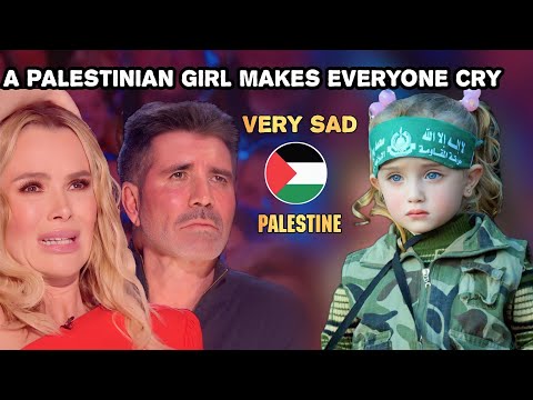 A Palestinian girl sends a message to the world, making the jury and audience cry