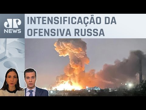 R&uacute;ssia lan&ccedil;a um dos maiores ataques contra Ucr&acirc;nia desde o in&iacute;cio do conflito