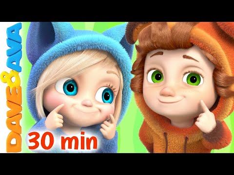 🤗 Days of the Week and More Nursery Rhymes &amp; Baby Songs | Kids Songs by Dave and Ava 🤗