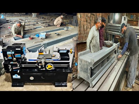 Amazing Process of Manufacturing LATHe MACHINE || How Lathe Machine Are Made in Factory&hellip;