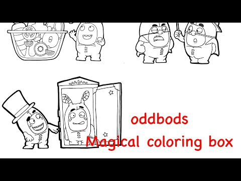 How to draw Oddbods | oddbods coloringpages | oddbods drawing | oddbods coloring