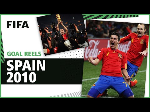 🇪🇸 All of Spain's 2010 World Cup Goals | Villa, Iniesta &amp; Puyol!