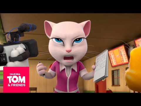 Waitress Angela - Talking Tom &amp; Friends | Season 5 Episode 8