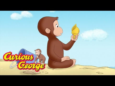 George Finds Seashells 🐵 Curious George 🐵 Kids Cartoon 🐵 Kids Movies