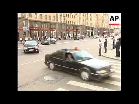 RUSSIA: MOSCOW: US PRESIDENT CLINTON VISIT