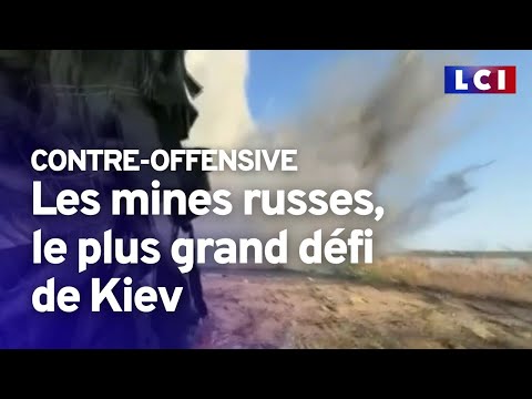 Kiev face &agrave; un gigantesque mur de mines