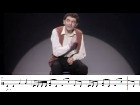 Drum Transcription: Mr. Bean's &quot;Invisible Drum Kit&quot;