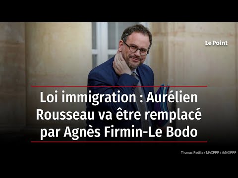 Loi immigration : Aur&eacute;lien Rousseau va &ecirc;tre remplac&eacute; par Agn&egrave;s Firmin-Le Bodo