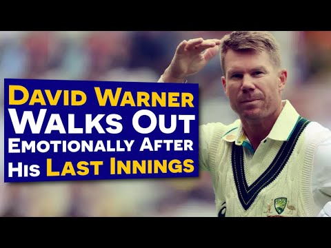 David Warner Retirement: Warner Scores 57 (75) in His Last Innings for Australia | Aus vs Pak |