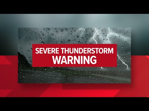 Severe Thunderstorm Warning