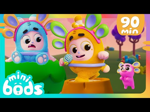 All The World's A Stage! 🎤 | Minibods | Preschool Cartoons for Toddlers