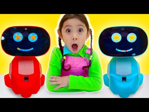 Jannie and Maddie Robo-Strike: Kids Learn Responsibility!