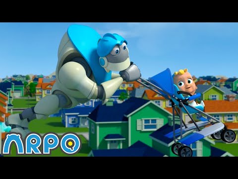 ARPO &amp; Daniel Take Flight!! | ARPO The Robot | Funny Kids Cartoons | Kids TV Full Episodes