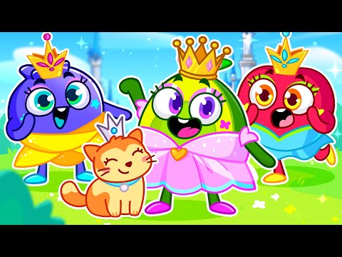 Four Little Lollipop Princesses Song 🍭👑 | What Kind Of PRINCESS Are You? | VocaVoca Flipbook