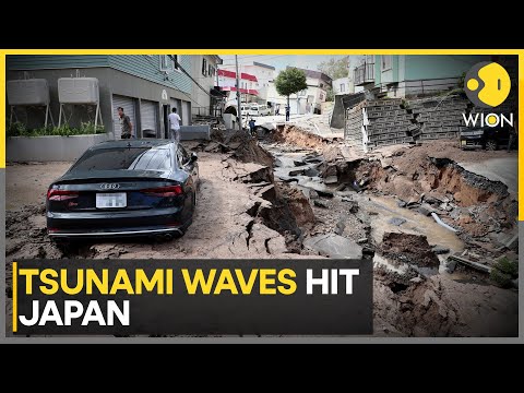 Japan Earthquake: After 7.6 magnitude quake hits Japan, Tsunami hits sea of Japan coast | WION