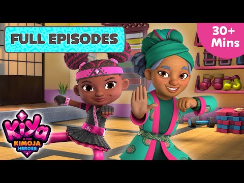 Kiya &amp; the Kimoja Heroes | Jumping Ninjas! FULL EPISODES Compilation 