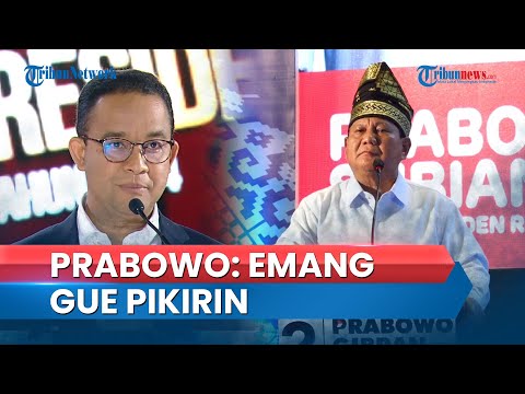 Tak Ambil Pusing Kinerjanya Dinilai 11 dari 100 oleh Anies, Prabowo: Emang Gue Pikirin