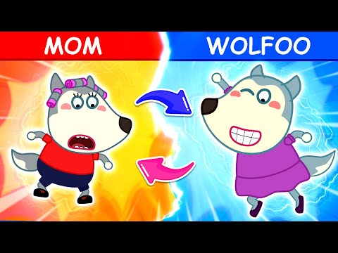 Oh No, What's Wrong With The Poor Mommy Wolf? | Kids Cartoon | 