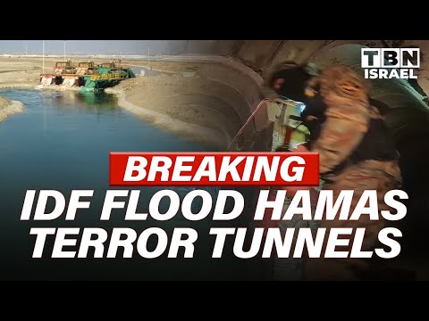 BREAKING: IDF Pumps Water from Mediterranean Sea to Flood Out Hamas Terror Tunnels | TBN Israel