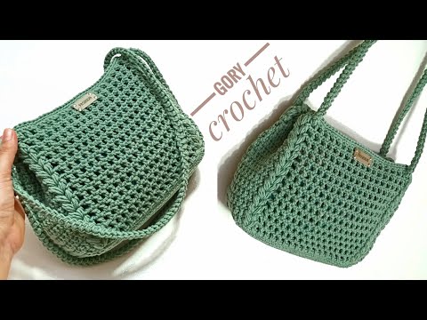 How to make bag crochet hand or shoulder