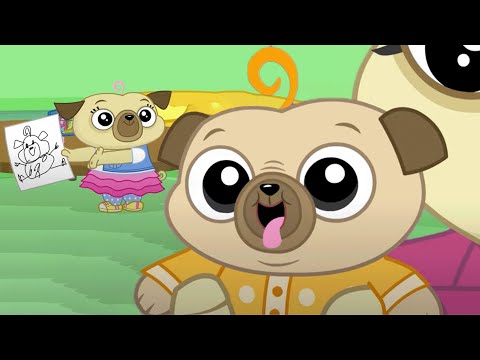 Chip's Family Picture Project | Chip and Potato | Cartoons for Kids | WildBrain Zoo