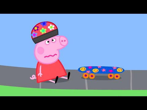 Peppa Pig Goes Skateboarding 🐷 🛹 Playtime With Peppa