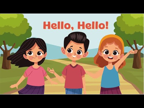 &amp;quot; Hello, Hello ! &amp;quot; Song | Children's music | Hello | Kids Channel