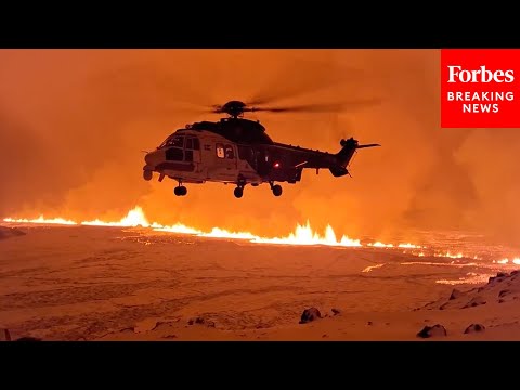 UNBELIEVABLE FOOTAGE: Iceland Volcano Erupts After Weeks Of Earthquakes