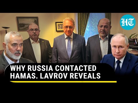 'Contacted Hamas For...': Russia Admits To Ties With Palestinian Militant Group In Gaza | Watch