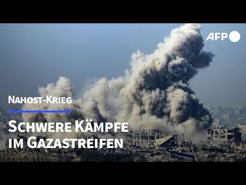 Schwere Gefechte im Gazastreifen - Armee greift im ganzen Gebiet an | AFP