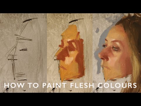 How to Paint Flesh Colours Using the Zorn Palette