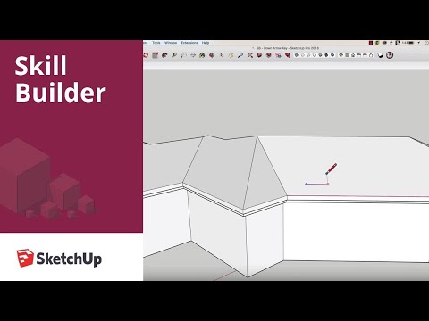 Down Arrow Key in SketchUp - Skill Builder