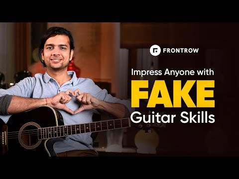 😍 Impress anyone INSTANTLY with FAKE GUITAR SKILLS | Guitar Lessons For Beginners | 