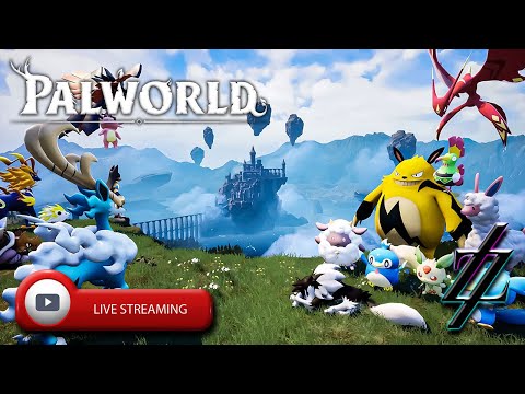 Our First Day In Palworld: Live