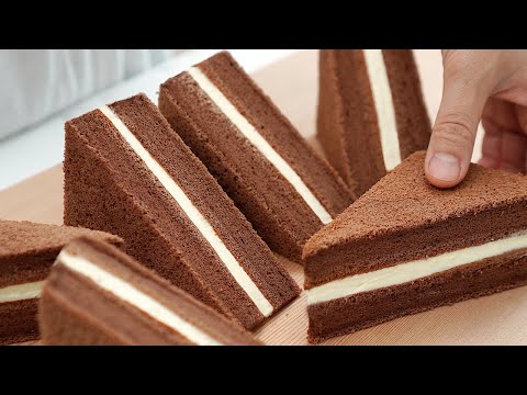Soft and Moist Chocolate Sandwich Recipe