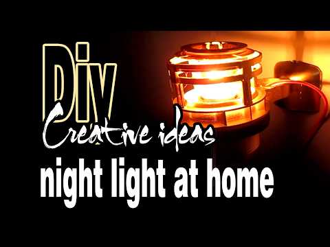 Uncover the Secrets of Upcycling: DIY Night Light from Trash